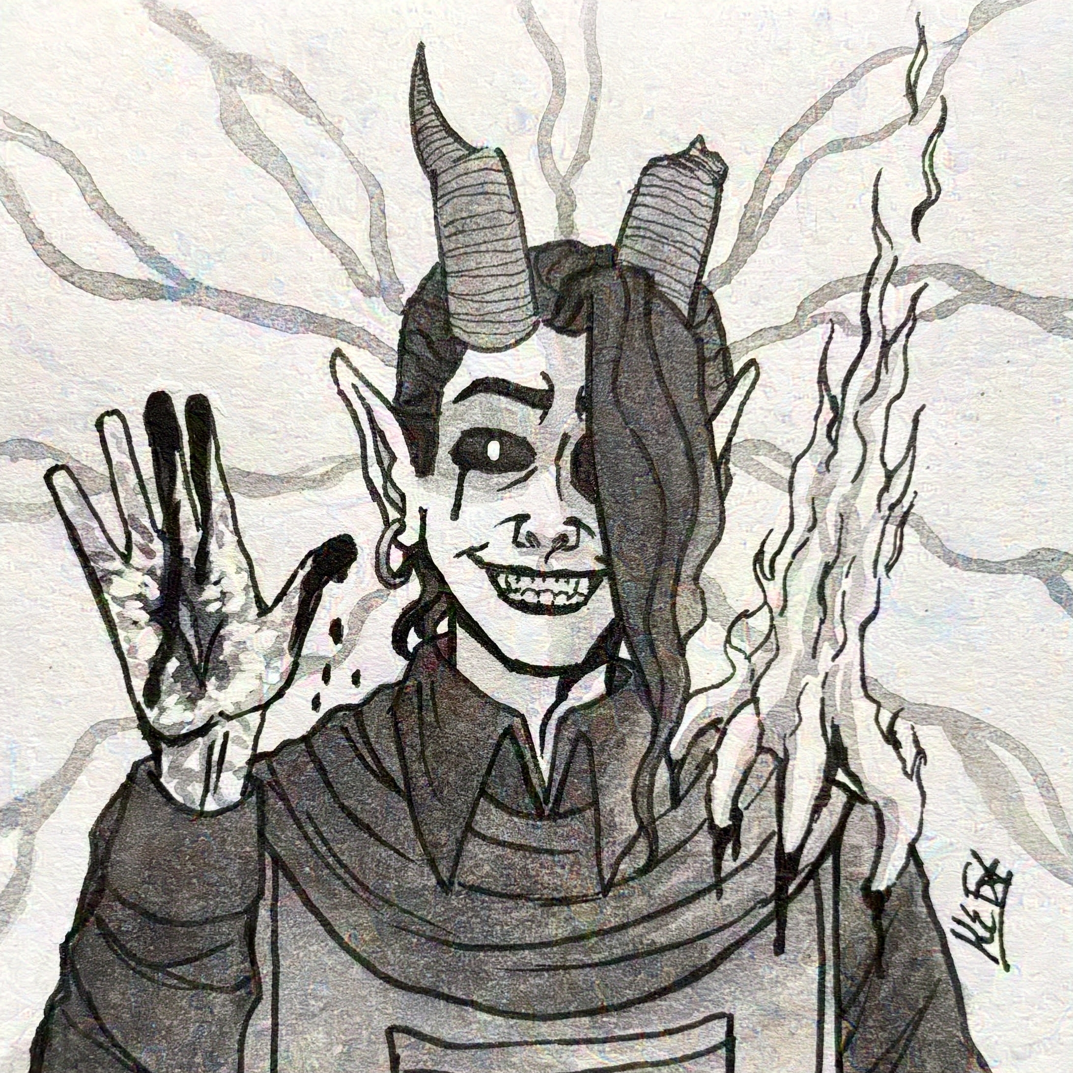 Inktober ’25: 07 MACABRE